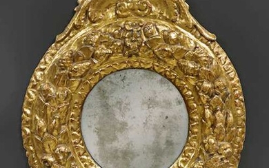 CARVED AND GILT FRAME AS A MIRROR