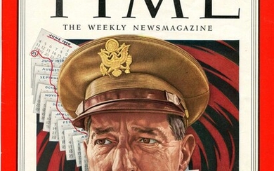 CLARK MARK W.: (1896-1984) American General of World War II who also served in the Korean War. Vinta...