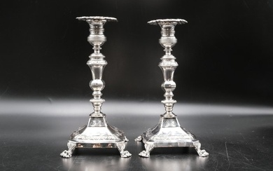 Candlestick - .800 silver