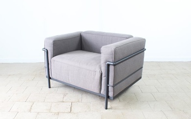 Cassina - Le Corbusier - Armchair (1) - LC3 - Steel, Textiles