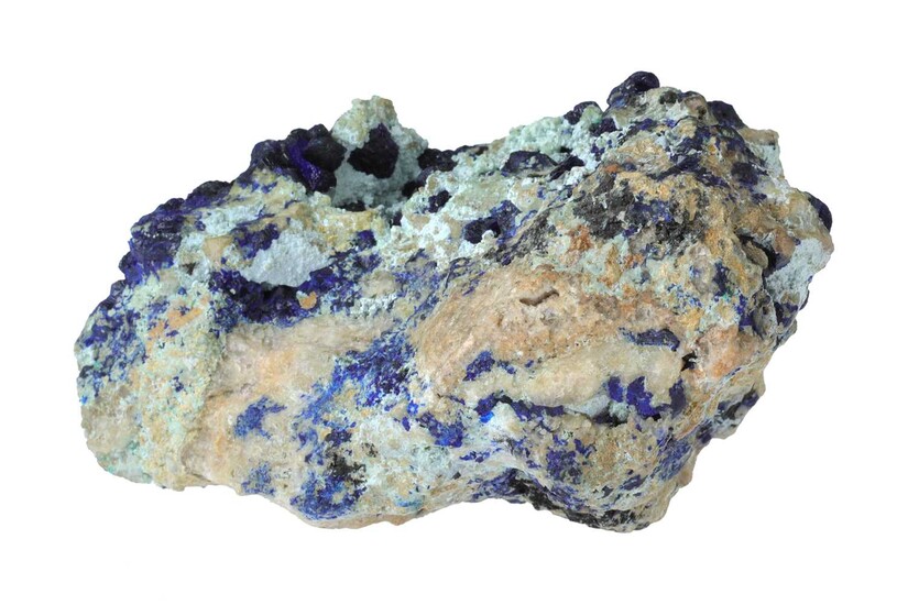 Chessylite (Azurite) from Chessy-les-Mines, Rhône, France
