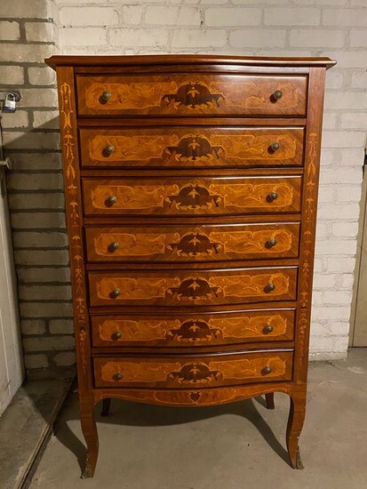 Chest of drawers, Semainier - Louis XV Style