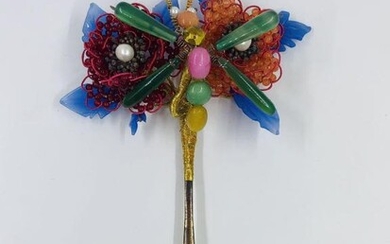 Chinese Decorated Hair Pin