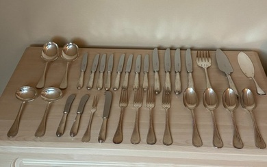 Christofle - Cutlery set (31) - Malmaison - Silver-plated