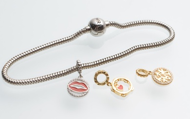 Collection Christina. Bracelets / charms (3)