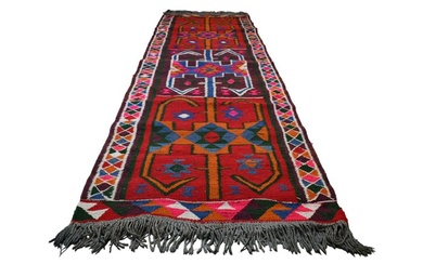 Colorful Tribal Kurdi - Rug - 300 cm - 97 cm