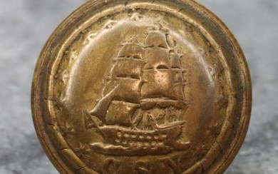 Confederate Navy Officers Coat Button