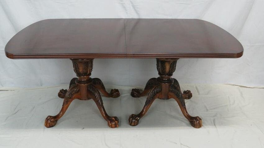 Contemporary Traditional Chippendale Dining Table