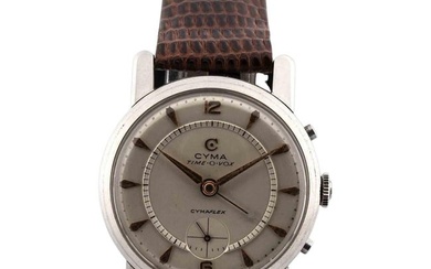 Cyma Time-O-Vox, Cymaflex, Watch 1950s