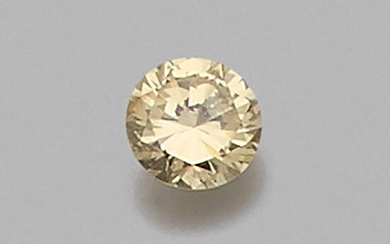 DIAMANT 1,72 CARAT FANCY LIGHT YELLOW A 1,72 carat diamond Fancy Light Yellow.
