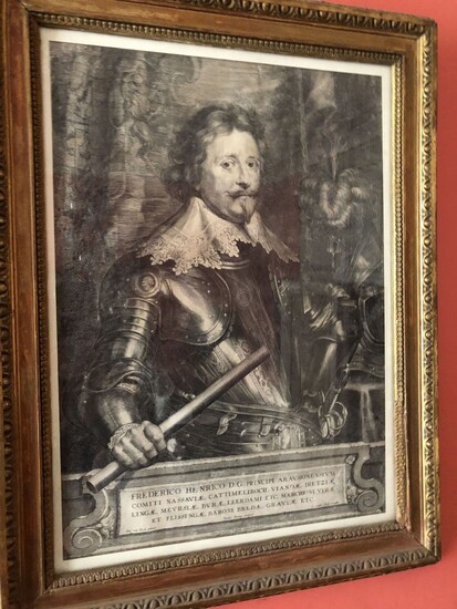 D'après Antoine van Dyck (1616 - 1657), gravé... - Lot 121 - De Baecque et Associés