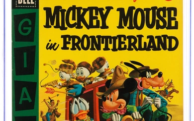 Dell Giant Comics: Mickey Mouse in Frontierland #1 File...