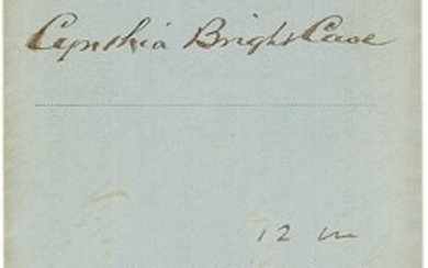 Douglass, Frederick | A deed signed by the great abolitionist and orator