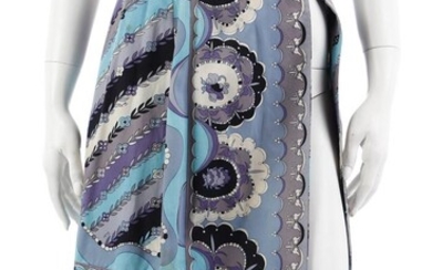Emilio Pucci, Pareo with floral print.