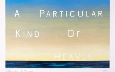 Ed Ruscha (b.1937) A Particular Kind of Heaven