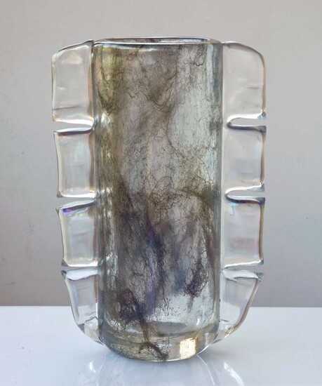 Ercole Barovier - Murano, Ferro-Toso-Barovier - Vase - Crepuscolo (32 cm)