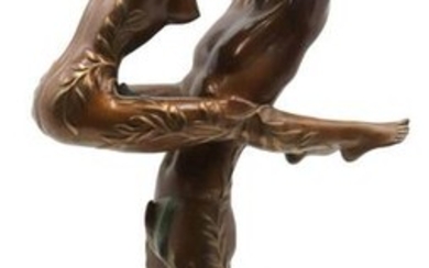 Erte "Amants" Bronze Sculpture