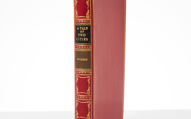 FIRST EDITION, FIRST ISSUE, OF DICKENS, A TALE OF TWO CITIES, London 1859.