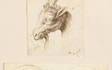 FRANCESCO BRIZIO (Bologna, 1574 - 1623) - Two drawings
