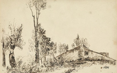 FRANCISCO GIMENO ARASA (1858 / 1927) "Landscape"