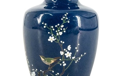 Fine Antique Japanese Meiji Cloisonne Vase