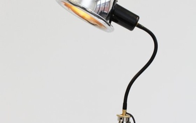 Floor lamp - Doctor's lamp - Aluminium, Bakelite, Brass