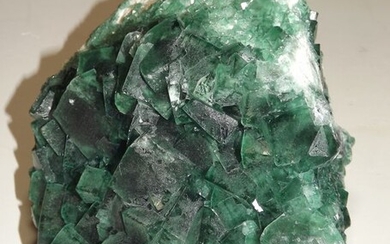 Fluorite Crystal on matrix - 18×21×28 cm - 12 kg - (1)