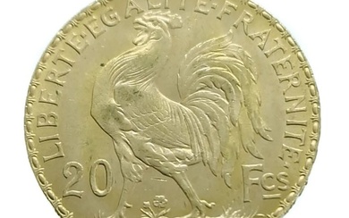 France. 20 Francs 1910 Marianne