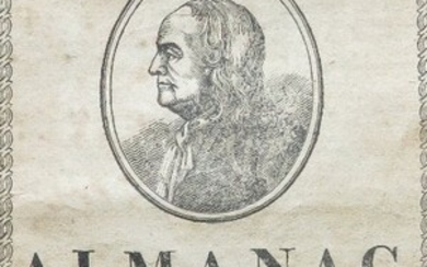 Franklin Almanac 1822 Philadelphia, McCarty and Davis
