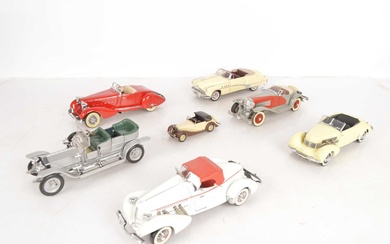 Franklin Mint and Danbury Mint 1:24 Scale Vintage Cars (7)