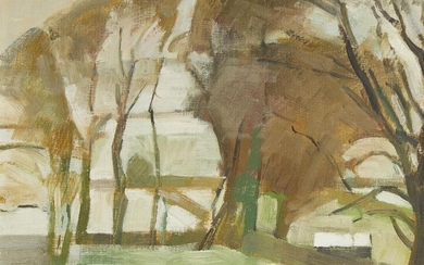 Frederick Brill, British 1920-1984- Winter Trees, 1970;...