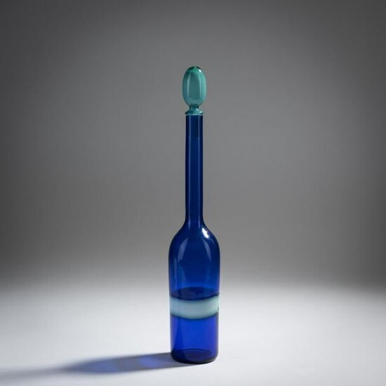 Fulvio Bianconi, 'A fasce orizzontale' bottle with