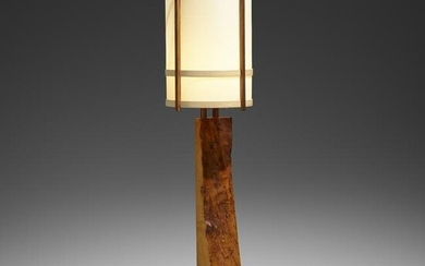 George Nakashima, Rare and Exceptional floor lamp