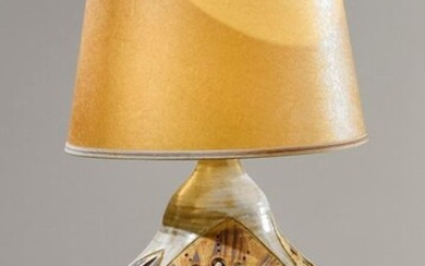 Georges PELLETIER (né en 1938) Lampe en céramique...