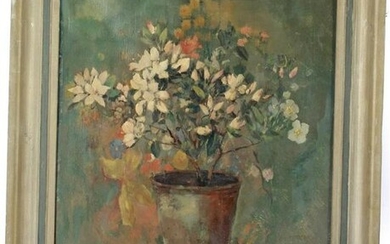 Germ de Jong (1886-1967) , Flowering plant in pot