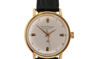 Girard-Perregaux A wristwatch of 18k gold. Mechanical movement with automatic winding, 39...