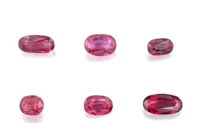 Group of Mozambique Unheated Loose Rubies