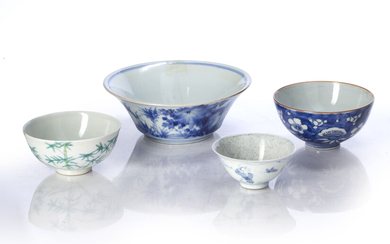 Group of four bowls