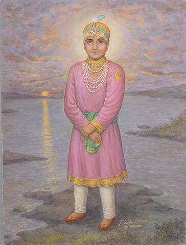 Guru Har Krishen, by Dwarka Dass (India, 20th Century), circa 1950-60