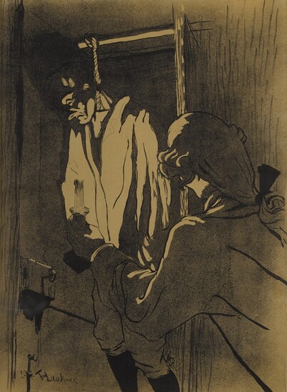 Henri de Toulouse-Lautrec, LE PENDU (D. 340; ADR. 2; W. P2)