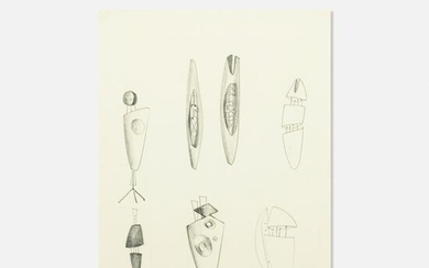 Harry Bertoia, Untitled (Jewelry Studies)