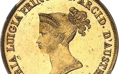 ITALIE - ITALY Parme, Marie-Louise (1815-1847). 20 lire, d’aspect Flan...