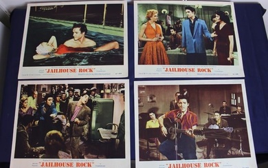 Jailhouse Rock 1957 Elvis Presley Original Movie Lobby Cards