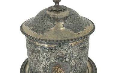 James Deakin & Sons - Spice box - Silver metal essence holder, England - James Deakin & Sons - 19th century - Silver-plated