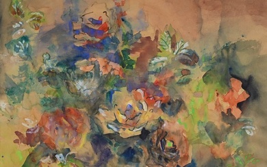 Jean Dufy (1888-1964) - Jetée de fleurs