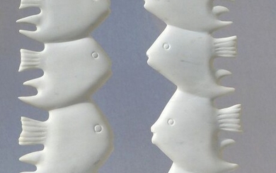 Jean-Michel Garino - Sculpture, Pair of sculpted statuettes