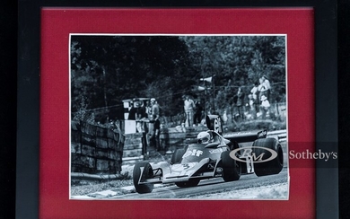 Jody Scheckter Signed Photograph