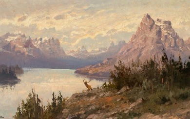 John Fery (Austrian/American, 1859-1934) Lake St. Mary - Glacier Park