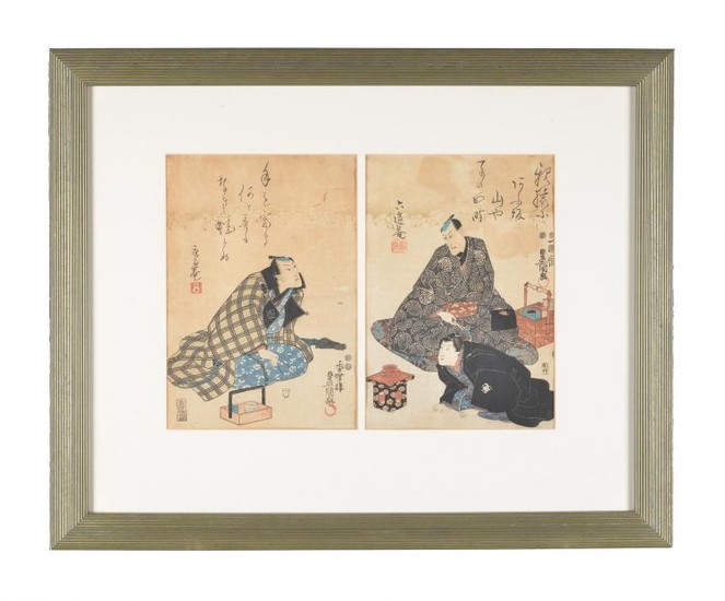 Kuniyoshi, Kunichika and Toyokuni: A Group of Japanese Woodblock Prints