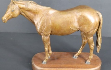 LIZA-TODD TIVEY (USA, 1957) "Secretariat" Bronze